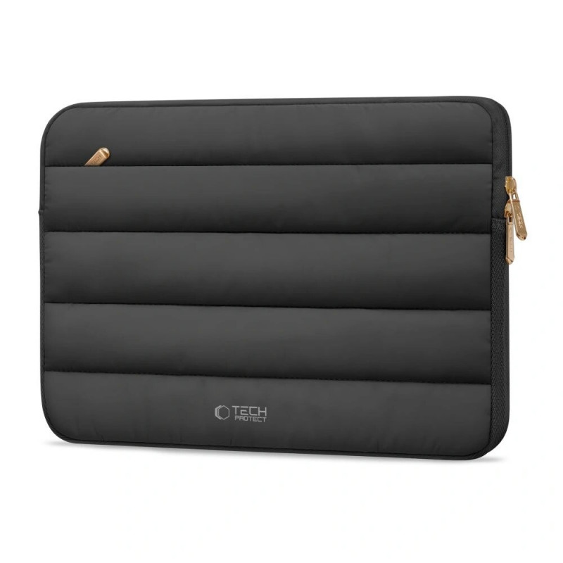 Tech-Protect Fluffy nešiojamojo kompiuterio dėklas 13-14" juodas