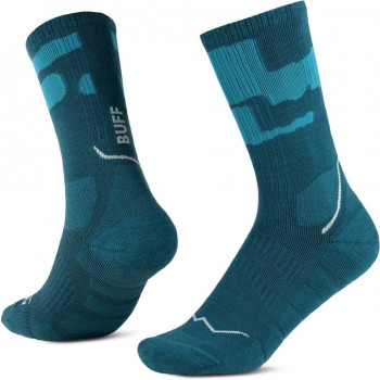 Buff Merino MW Crew MWC2 kojinės, Teal, L