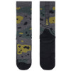 Buff Merino Lightweight Crew LWC2 kojinės, pilkos spalvos, L