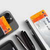 Tech-Protect MagWallet MagSafe universali magnetinė kortelių ar dokumentų laikyklė, juoda