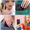 Tech-Protect MagWallet MagSafe universali magnetinė kortelių ar dokumentų laikyklė, juoda
