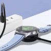 Tech-Protect MC03 UltraBoost magnetinis įkrovimo kabelis USB-C 100 cm, skirtas Samsung Galaxy Watch, juodas