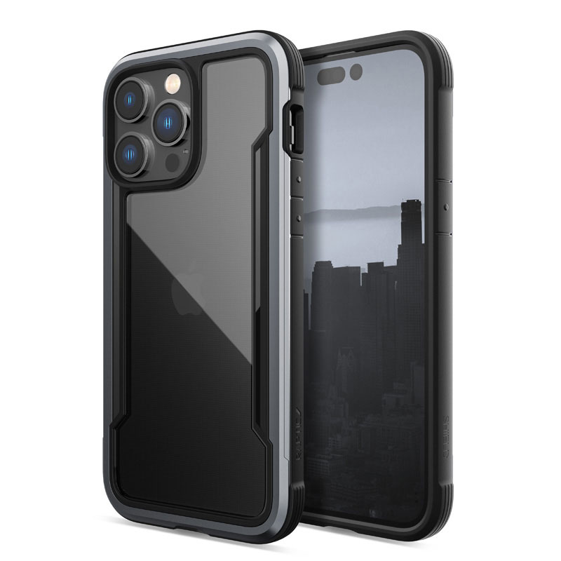 X-Doria Raptic Shield dėklas skirtas Apple iPhone 14 Pro Max, juodas