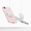 Tech-Protect Silicone MagSafe dėklas, skirtas Apple iPhone 16e / 17e, Pink Pearl
