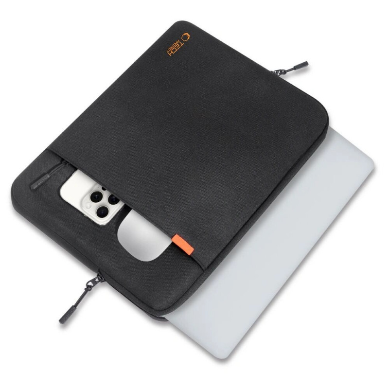 Nešiojamojo kompiuterio dėklas Tech-Protect Defender 15-16", juodas