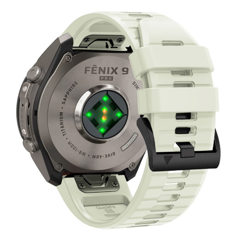 Tech-Protect Silicone Tech-Protect laikrodžio dirželis, skirtas Garmin Fenix 5 / 6 / 6 Pro / 7 / 8 / 8 Pro / E / 9 / 9 Pro 47 mm, Stone Grey