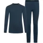 Viking Meriboo Man Set Merino vyriškas apatinis sluoksnis, tamsiai mėlynos spalvos, XL