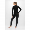 Viking Meriboo Lady Set Merino moteriškas apatinis sluoksnis, juodas, L