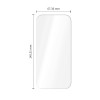 Tech-Protect OneTouch Set+ grūdintas stiklas Apple iPhone 17 Pro / 18 Pro, permatomas (2 vnt.)