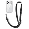 Tech-Protect C9S Rope Crossbody telefono petnešėlė, juoda