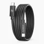 Orico TBZ5-10-BK USB4 kabelis, suderinamas su Thunderbolt 5, 80Gbps, 240W, USB-C į USB-C, 1 m, juodas