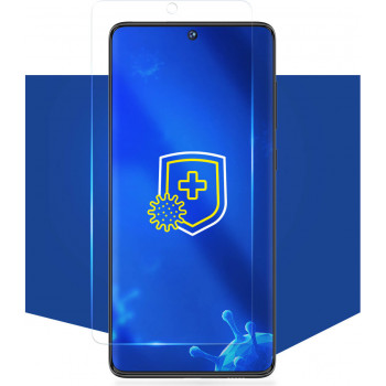 3MK Silver Protect+ Apple iPhone 14 Plus / 15 Plus priešmikrobinė ekrano apsauginė plėvelė