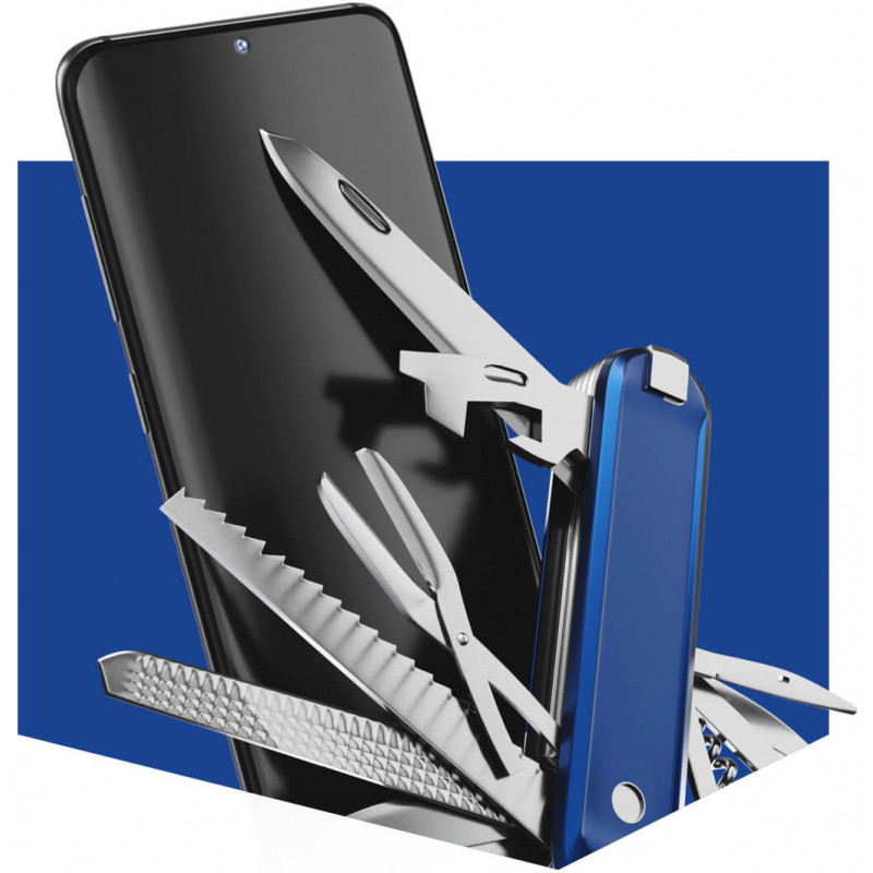 3MK Silver Protect+ antimikrobinė ekrano apsauginė plėvelė Apple iPhone 14 / 14 Pro