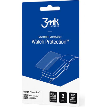 3MK FlexibleGlass Watch Protection hibridinio stiklo ekrano apsauga Garmin Tactix 7 išmaniesiems laikrodžiams (3 vnt.)