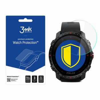 3MK FlexibleGlass Watch Protection hibridinis stiklas skirtas Polar Grit X Pro
