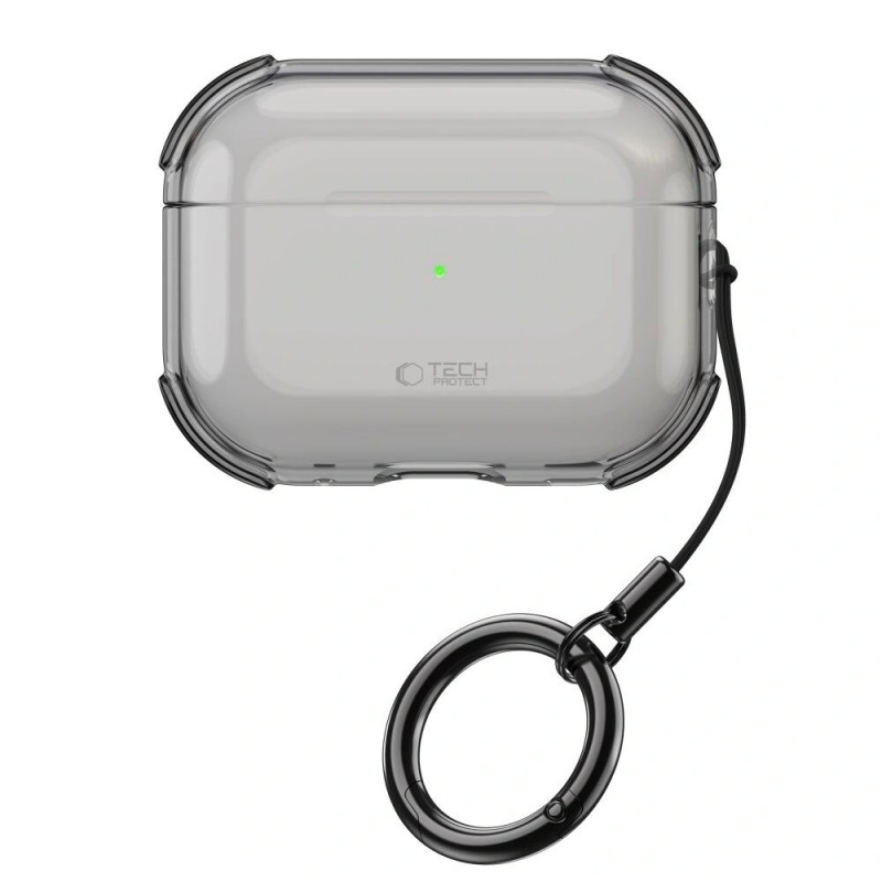 Tech-Protect Bounce dėklas Apple AirPods Pro 3 ausinukų įkrovimo dėžutei, Ash