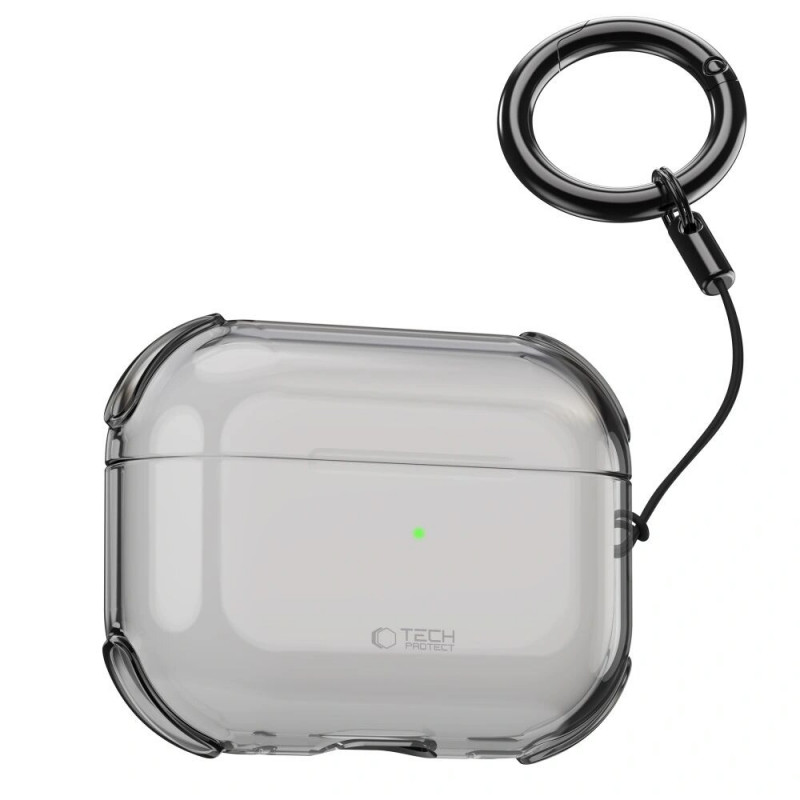 Tech-Protect Bounce dėklas Apple AirPods Pro 3 ausinukų įkrovimo dėžutei, Ash