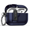 Tech-Protect Slim Hook dėklas Apple AirPods Pro 3 ausinukų įkrovimo dėžutei, Navy Blue