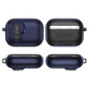 Tech-Protect Slim Hook dėklas Apple AirPods Pro 3 ausinukų įkrovimo dėžutei, Navy Blue