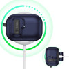 Tech-Protect Slim Hook dėklas Apple AirPods Pro 3 ausinukų įkrovimo dėžutei, Navy Blue