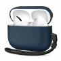 Tech-Protect NaturalFit odinis dėklas Apple AirPods Pro 3 ausinukams, Navy Blue