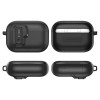 Tech-Protect Slim Hook polikarbonatinis dėklas Apple AirPods Pro 3 ausinukams, juodas
