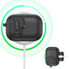 Tech-Protect Slim Hook polikarbonatinis dėklas Apple AirPods Pro 3 ausinukams, juodas
