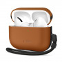 Tech-Protect NaturalFit odinis dėklas Apple AirPods Pro 3, rudas