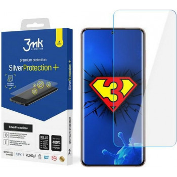 3MK SilverProtect+ Samsung Galaxy S21 FE antimicrobial ekrano apsauginė plėvelė
