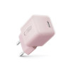 Tech-Protect NCM25 USB-C sieninis įkroviklis PD 25W, Baby Pink