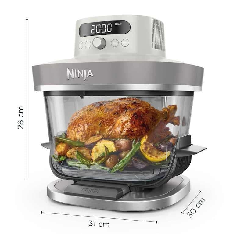 Ninja Crispi Pro AS101EULG 7-in-1 karšto oro gruzdintuvė, 2050 W, rožinė