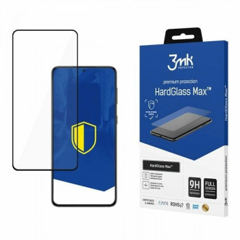 3MK HardGlass Max grūdintas stiklas, skirta Samsung Galaxy S21 FE, juodas