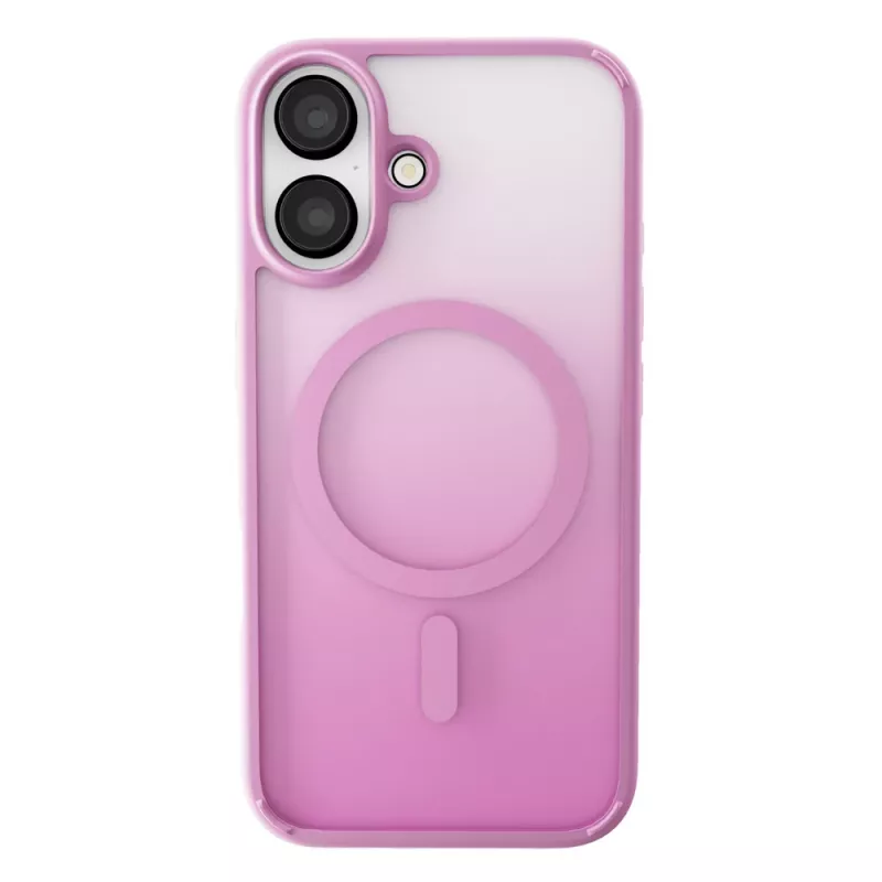 Puro Gradient MagSafe TPU dėklas iPhone 16, rausvas