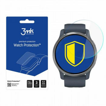 3MK ARC Watch Protection ekrano apsauginė plėvelė Garmin Venu 2 (3 vnt.)