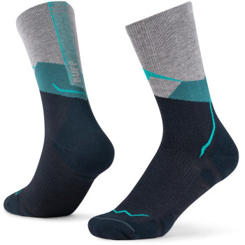 Buff Merino Lightweight Crew LWC1 kojinės, Teal, L