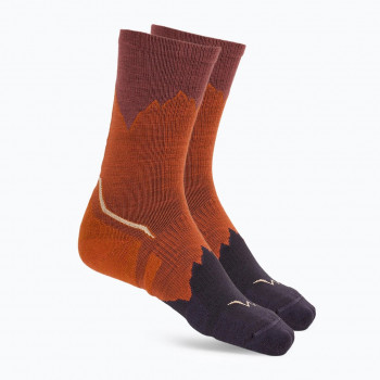 Buff Merino Lightweight Crew LWC3 kojinės, Ginger, L