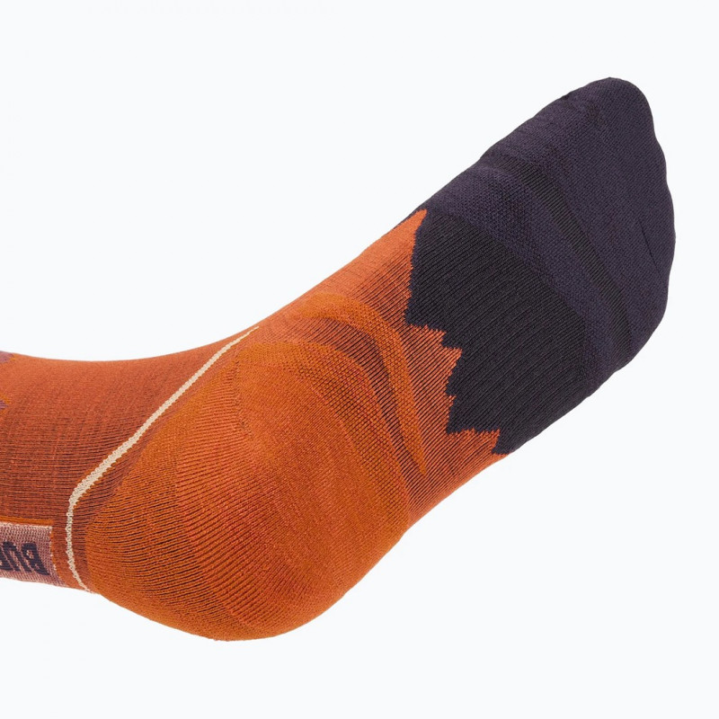 Buff Merino Lightweight Crew LWC3 kojinės, Ginger, L
