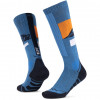 Buff Merino HW Over The Calf HWO1 kojinės, Royal Blue, L