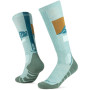 Buff Merino HW Over The Calf Socks HWO1 Sea Green L