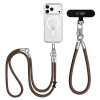 Tech-Protect C10S Rope peties dirželio ir riešo dirželio rinkinys, Walnut Brown/Titanium