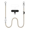 Tech-Protect C10S Rope kryžminė ir riešo dirželių rinkinys, Desert Beige/Titanium
