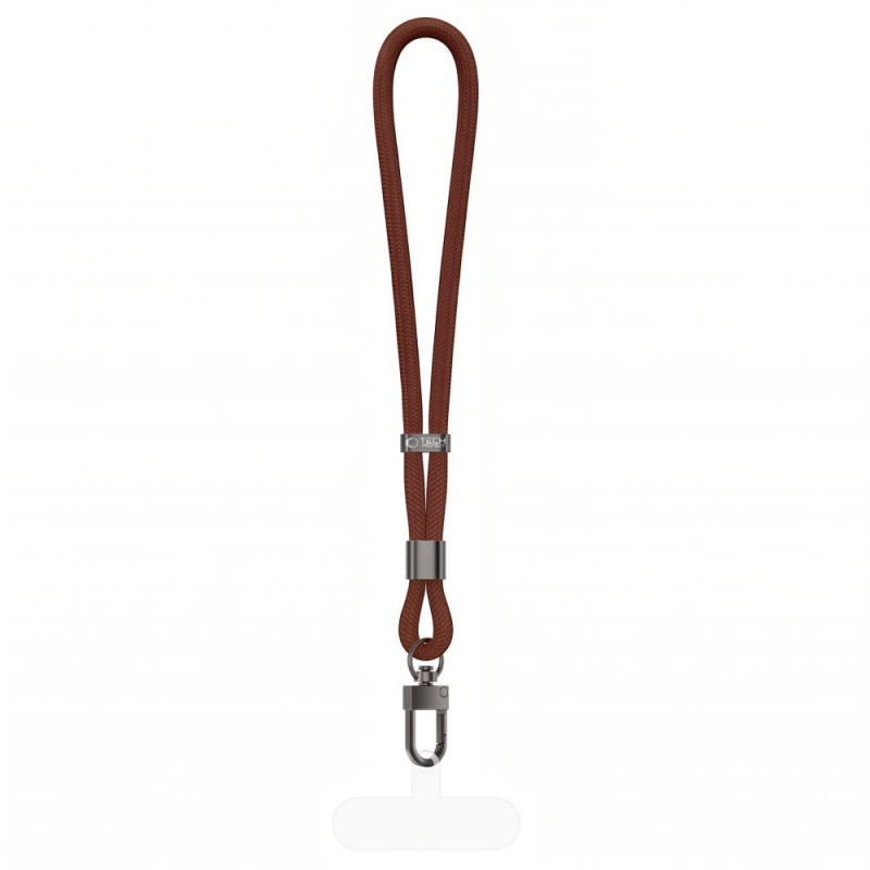 Tech-Protect C11S Rope Wrist Strap riešo dirželis, Walnut Brown