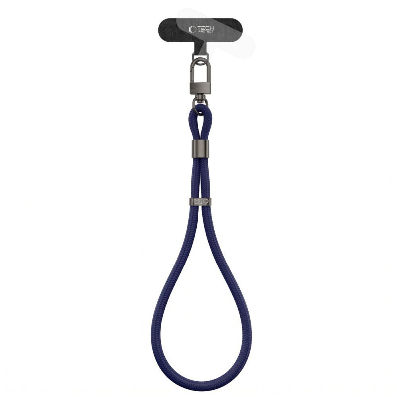 Tech-Protect C11S Rope Wrist Strap apyrankė telefonui, Pacific Navy