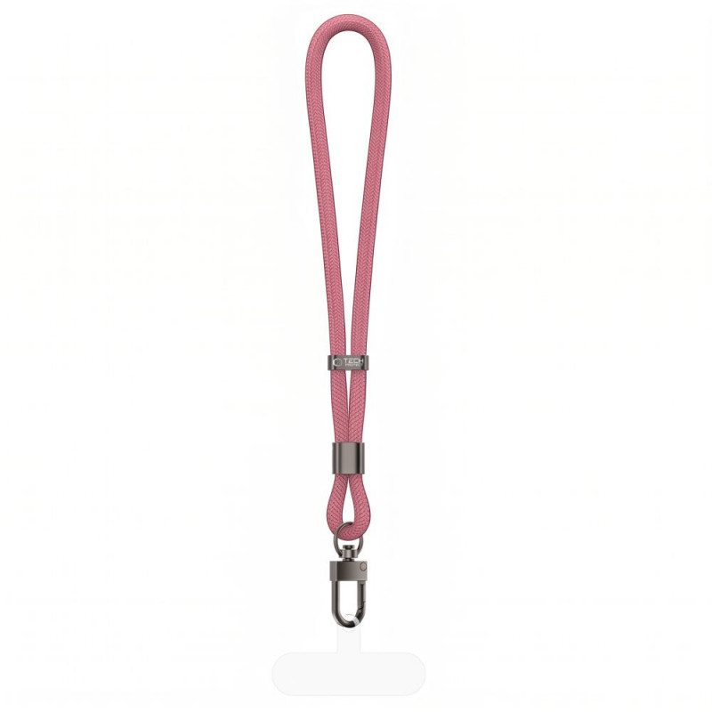 Tech-Protect C11S Rope Wrist Strap riešo dirželis, Dusty Rose