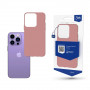 3MK Matt Case dėklas, skirtas Apple iPhone 14 Pro, rožinis