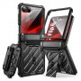 Supcase Unicorn Beetle Pro dėklas skirtas Samsung Galaxy Z Flip 8, juodas
