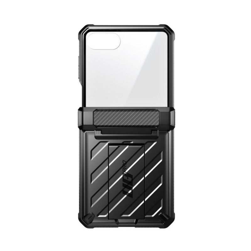 Supcase Unicorn Beetle Pro dėklas skirtas Samsung Galaxy Z Flip 8, juodas