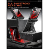 Supcase Unicorn Beetle Pro dėklas skirtas Samsung Galaxy Z Flip 8, juodas