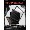 Supcase Unicorn Beetle Pro dėklas skirtas Samsung Galaxy Z Flip 8, juodas