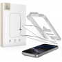 Tech-Protect Quick Set+ THP4500 grūdintas stiklas, skirta Apple iPhone 17 Pro, juodas (2 vnt.)